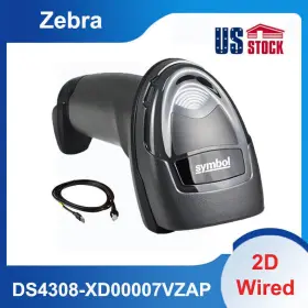 Ds4308-xd00007vzap Zebra/symbol 1d/2d Digital Barcode Scanner With Usb Cable Us