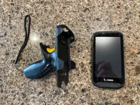 Tc25bj-10c102a6 Zebra Tc25bj Android Mobile Computer Barcode Scanner Used