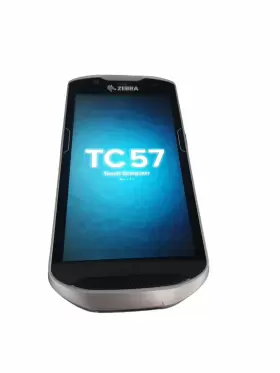 Tc57ho-1pezu4p-na Zebra New Barcode Scanner And Battery Read Description