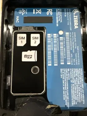 Tc77hl-7me24bg-na24 Zebra Tc77hl-7me24bg-na Barcode Mobile Scanner And Battery #3
