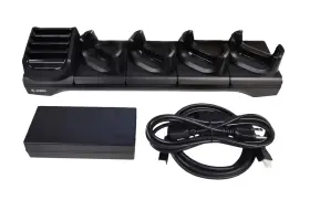 Crd-tc51-5sc4b-01 Zebra Technologies Tc51/56 5-slot Charge Only With 4-slot Sparebattery Charger