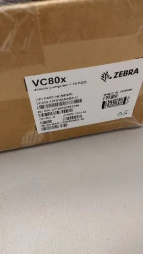 Vc80x-10fsraaaba-u Zebra Vehicle Mounted Computer Android 8.0 Freezer 4gb Ram #3