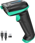 Tera 5100 Wireless 1D Laser Barcode Scanner With Battery Level Indicator Green. Fixed Price $9.99.