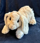 Folkmanis Floppy Bunny Rabbit #2838 Hand Puppet Eared Beige 18". Fixed Price $10.00.