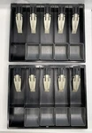 Lot Of 2 Ibm Oem Pos Point Sale Cash Till / Drawer Tray Coin Cups 4783879. Fixed Price $39.99.