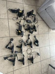 Lot Of 12 Zebra Barcode Scanners With Charger Gun Handle. Fixed Price $3000.00.