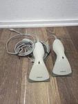 X97 Lot Of Unitech MS210-1G Barcode Scanner Linear Imager, Beige. Fixed Price $29.99.