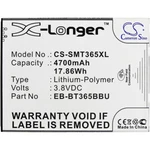 New Battery For Samsung EB-BT365BBC,EB-BT365BBE,EB-BT365BBU 4700MAH. Fixed Price $39.99.