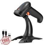 Tera Wireless Barcode Scanner 1D 2D Qr Black Bluetooth Usb Stand HW0002. Fixed Price $82.07.