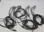 Lot Of CR1411 02 Usb Barcode Scanners W/ Cables Tested As Is. Fixed Price $48.00.