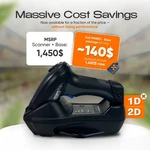 Barcode Scanner W/cradle; Oem Battery & Usb Cable - Similar To Honeywell 1991I. Fixed Price $144.81.