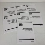 Abbott Molecular Bar Code Scanner User Guide LN6L88-017 Multilanguage Manual Set. Fixed Price $49.00.