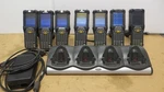 Lot 7 Symbol Motorola MC9090-GK0HBEGA2WR Wireless Barcode Charger CHS9000-4000C. Fixed Price $85.00.