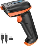 Barcode Scanner Wireless 1D Laser Cordless Reader With Battery Level Ind. Fixed Price $59.99.
