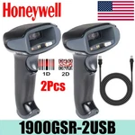 2PCS Honeywell 1900GSR-2USB 2D Area-imaging Handheld Barcode Scanner & Cable. Fixed Price $165.00.