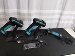 Anyeast Wireless Barcode Scanner With Stand Industrial 1D 2D Qr Bluetooth Reader. Fixed Price $60.00.