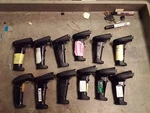 Lot Of 12 Taotronics Wireless Handheld Laser Barcode Scanner Gun. Fixed Price $119.99.