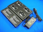 4 Bank Pro Multi Charger(ul/ce)for INTERMEC...CK30 #AB1G/318-020-001...BATTERY. Fixed Price $235.00.