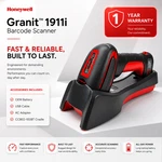 Refurbished Honeywell Granit 1911I-ER Cordless Handheld Barcode Scanner W/kit. Fixed Price $398.90.