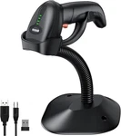 Symcode Bluetooth Wireless Barcode Scanner With Auto-sensing Stand. Fixed Price $10.00.