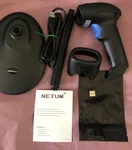 Netum 2D Barcode Scanner With Holder, Model NSL6S. Fixed Price $30.00.