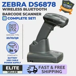 Zebra DS6878 Wireless 2D Barcode Scanner Bluetooth W/ Cradle & New Battery!. Fixed Price $89.99.