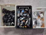 Lot Of 60 Datalogic Memor Mobile Scanners 944201016 W/ Cradles, Chargers #95. Fixed Price $1496.00.