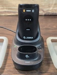 Zebra CS6080 Portable Handheld Scanner & CR6080-SC Charging Cradle 2 Holders. Fixed Price $199.99.