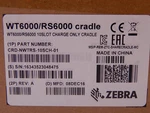 Zebra #CRD-NWTRS-10SCH-01 Slot Charge For Cradle WT6000/RS60-LOT Of 20 Pc. Fixed Price $1500.00.