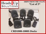 Lot Of 5 Symbol CRD1800-1000S, Docks, Used, Tested Working. Fixed Price $77.80.