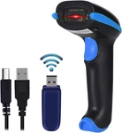 Wonenice 2.4G Wireless Barcode Scanner 1D Handheld Cordless Reader For. Fixed Price $42.63.