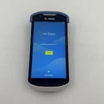 Zebra TC520 Handheld Scanner - Reset W/ Battery White & Blue Healthcare. Fixed Price $210.00.