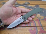 Uzi Pocket Knife Liner Lock Plain Edge Blade UZK-FO17-OD-P. Fixed Price $9.95.