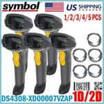 Symbol DS4308-XD00007VZAP 2D Omni-directional Barcode Scanner + Usb Cable 1-5PCS. Fixed Price $148.00.