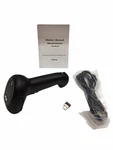World Class Essentials Wireless Bluetooth Bar Code Scanner, 1D 2D Qr Black. Fixed Price $26.00.