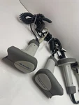 Power Psc QS6000 Plus Barcode Scanner Lot Of W/ Holder Stands. Fixed Price $58.90.
