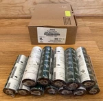 (12) Zebra Resin Ribbon 110MM X 74M 5095 High Performance 0. 5" Core Genuine Oem. Fixed Price $99.99.