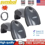 Symbol 1D 2D Barcode Scanner Handheld Usb Cable Standard Range DS6707-SR20007ZZR. Fixed Price $55.00.