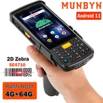 Munbyn Android 11 Barcode Scanner 1D/2D/QR Zebra SE4710 Rugged Handheld. Fixed Price $209.99.