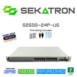 S2500-24P-US Access Switch Poe Gigabit Ports Arubaos 7.4. Fixed Price $119.99.