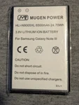 Mugen Power 6500MAH Extended 24.7WH Battery Samsung Galaxy Note Iii 3.8V. Fixed Price $13.95.