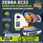 Zebra Android 14 Barcode Scanner 2D/1D/QR Handheld, EC55AK-21B243-NA!. Fixed Price $249.00.