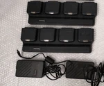 2X Intermec AC14 Quad Charger 852-065-001 W/ Adapter& 8X Battery. Fixed Price $61.46.