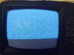 Vintage Amtel 5" Portable Black & White Model TV-0600 Ac/dc Retro Prop. Fixed Price $25.00.
