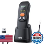 Tera Wireless Barcode Scanner Portable Lcd Screen 1D 2D Qr Bluetooth Usb Cradle. Fixed Price $80.72.