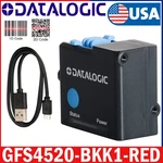 Datalogic Gryphon GFS4520-BK-RED Usb Fixed Mount 2D Barcode Scanner With Cable. Fixed Price $152.00.