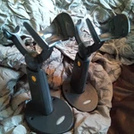 Symbol /zebra Scanner Holderr Stand Lot Of Twlight Black 21-71159-07A. Fixed Price $19.99.