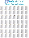 36 Rolls X Zebra Compatible Direct Thermal Labels For GC420D GC420T GK420D. Fixed Price $142.81.