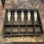 Lot Of 2 Ibm Oem Pos Point Sale Cash Till / Drawer Tray Coin Cups 4783879. Fixed Price $19.99.