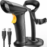 Inateck 1D Barcode Scanner Reader With Stand & Wired Usb Cable, BCST-33. Fixed Price $35.99.